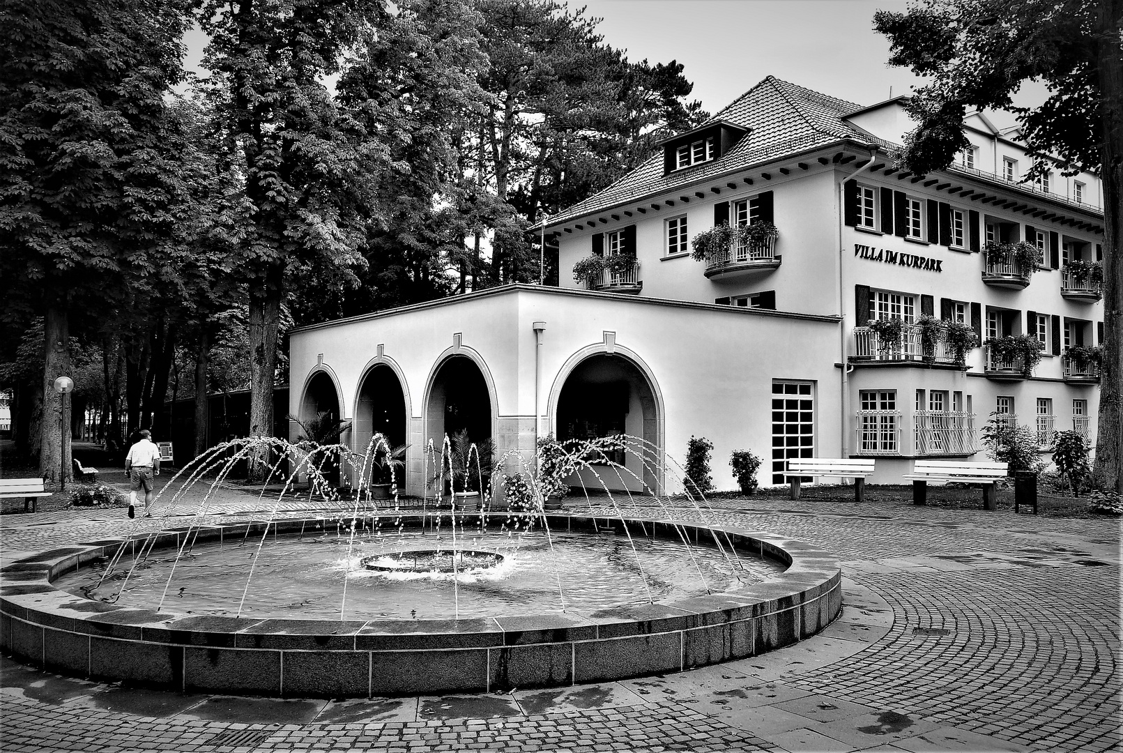 Villa im Kurpark von Bad Mergentheim 