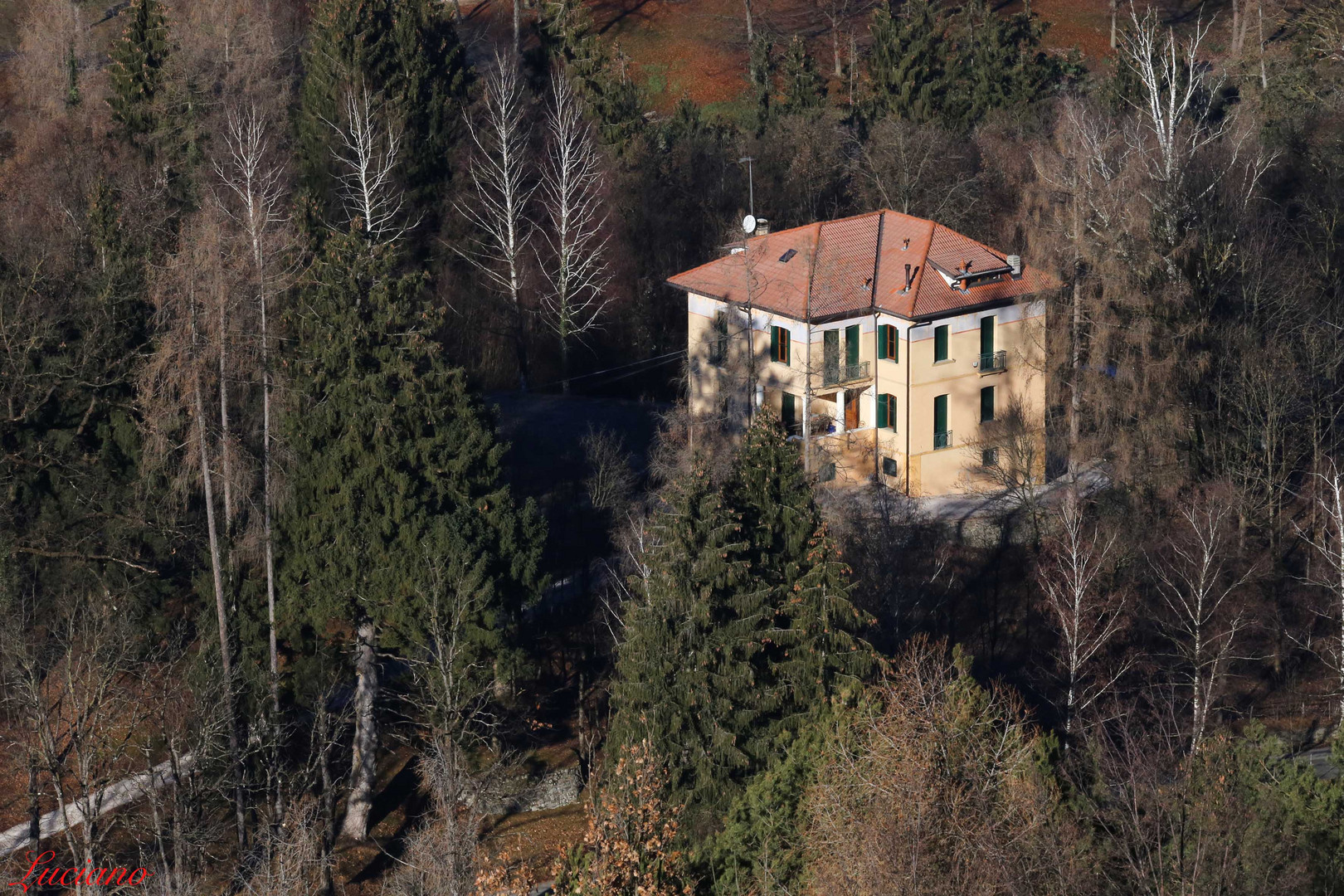 villa in mezzo alla natura 