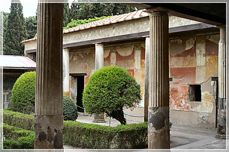 Villa in Pompeji