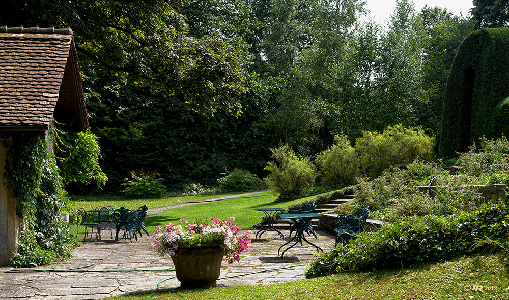 Villa Langmatt, Garten