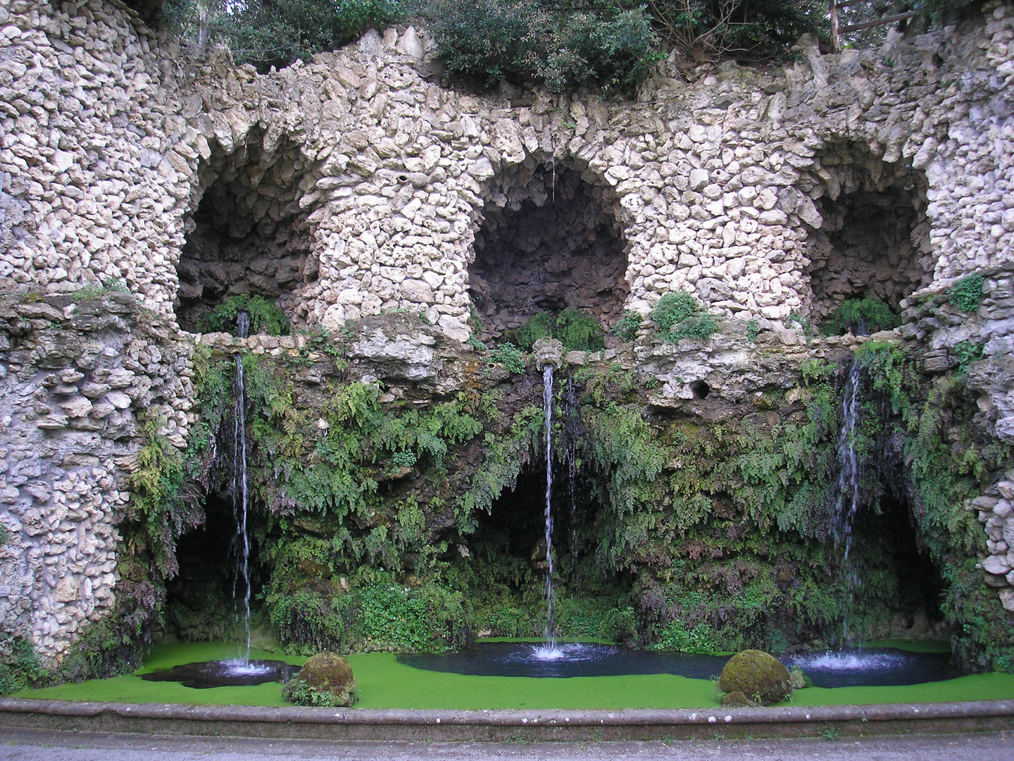 VILLA LANTE LA FONTANA DEL DILUVIO - BAGNAIA (VITERBO)