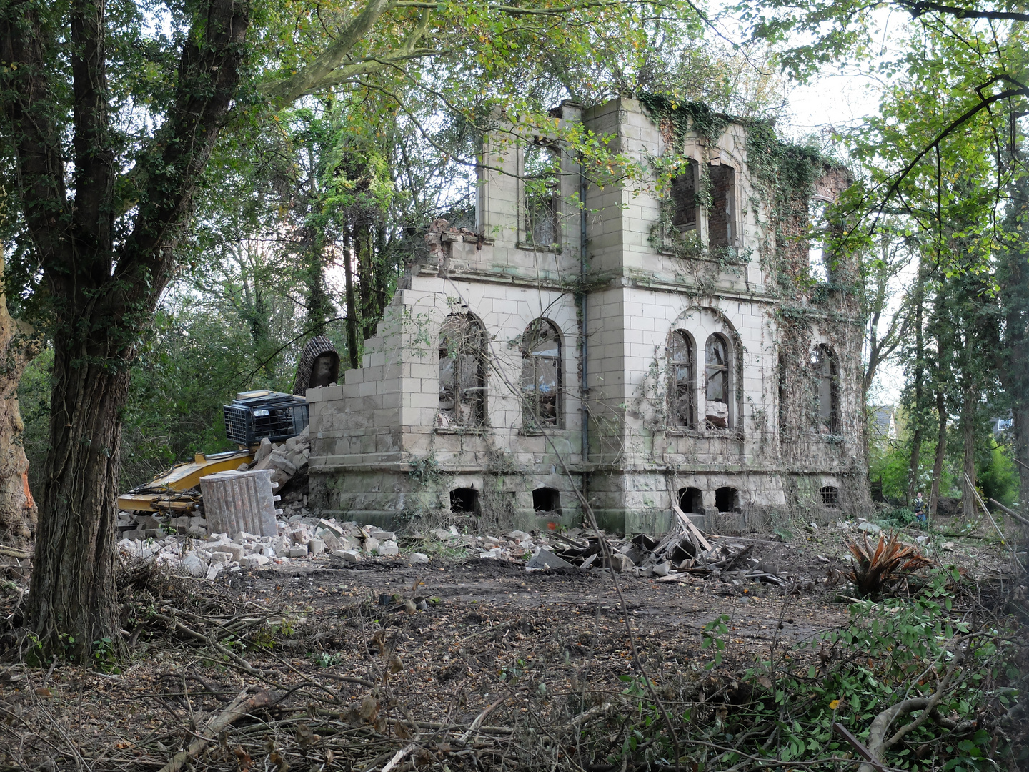 Villa Müller (4) - Der Abriss - Auch das sollte gelernt sein!