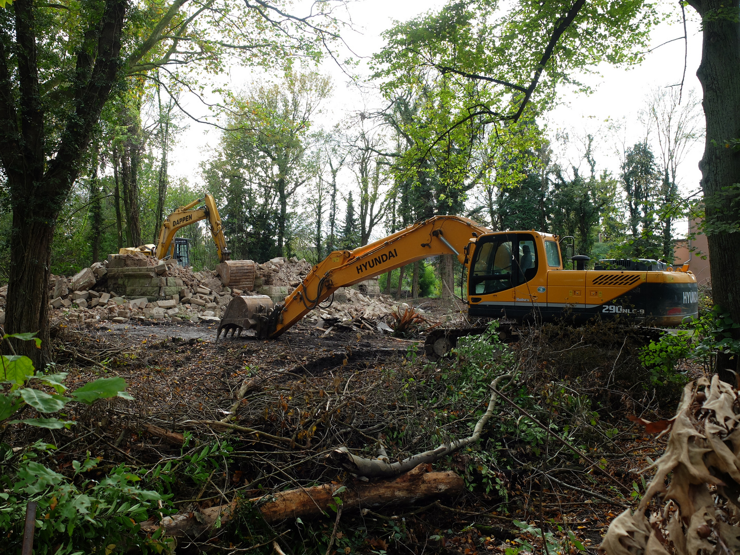 Villa Müller (6) - Der Abriss - Es ist vorbei