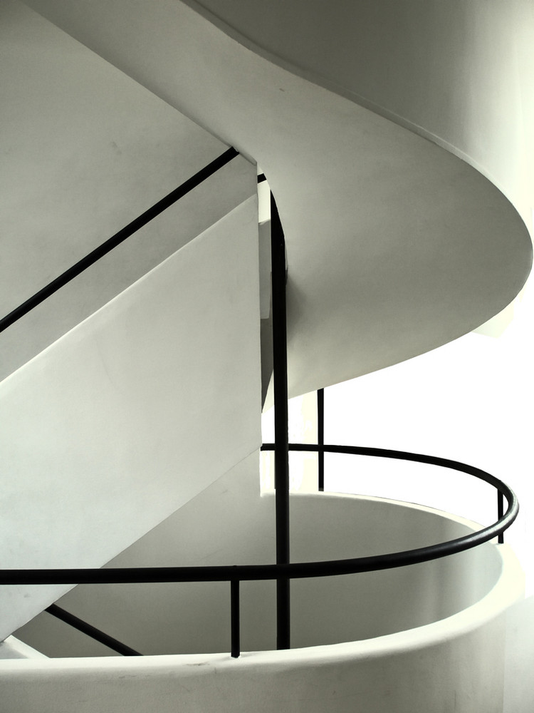 Villa Savoye Le Corbusier Foto Bild Fotokunst
