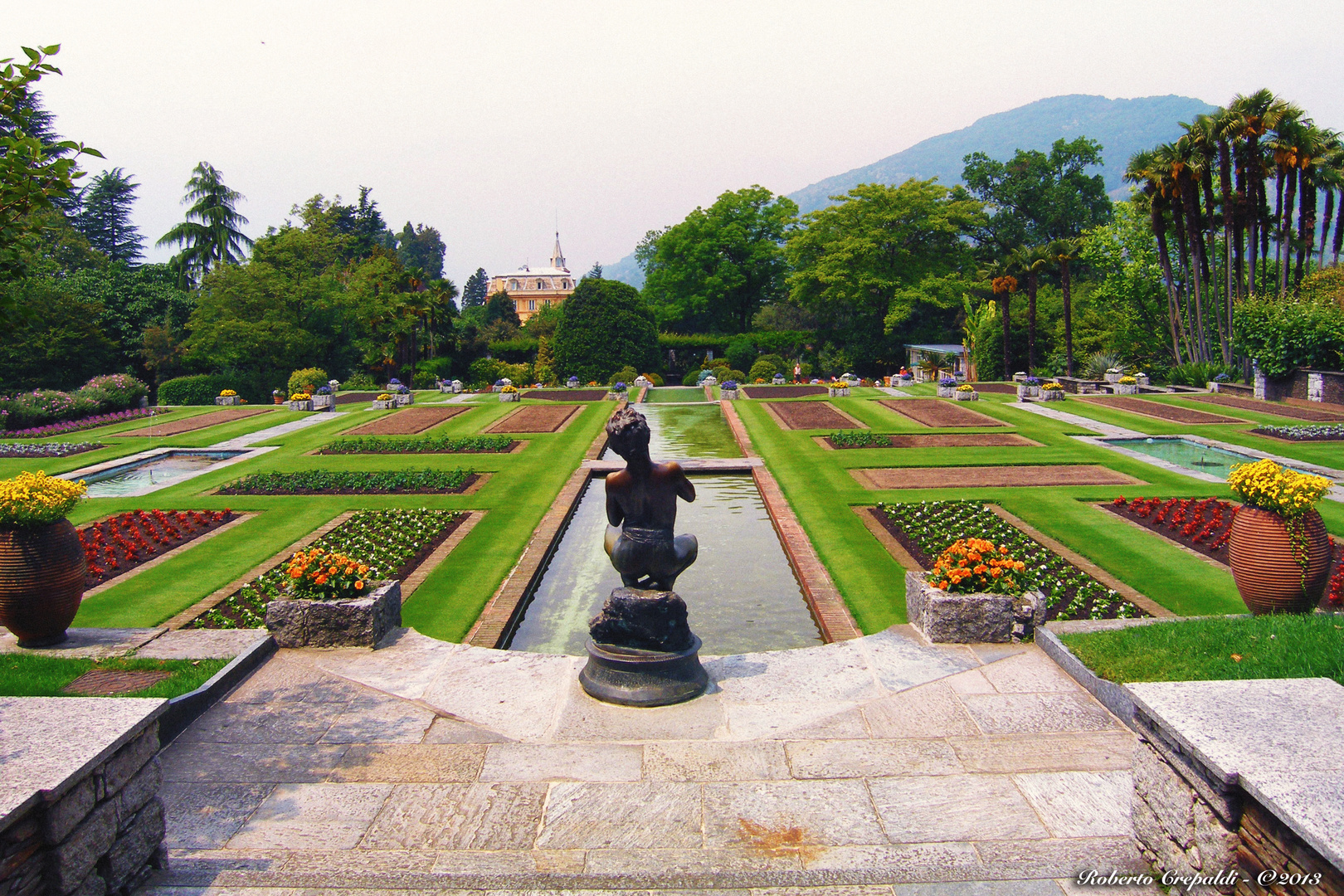 Villa Taranto, giardini terrazzati