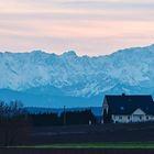 Villa vor Wettersteingebirge