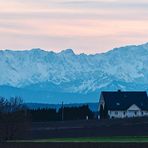 Villa vor Wettersteingebirge