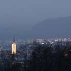 Villach bei Nebel