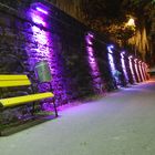 Villach Promenade bei Nacht