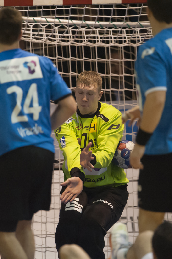 Villadsen Rene ThSV Eisenach 1. Handball Bundesliga im spiel gegen die Füchse von Berlin