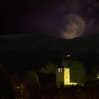 Village au clair de lune