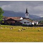 Village au fond de la vallée