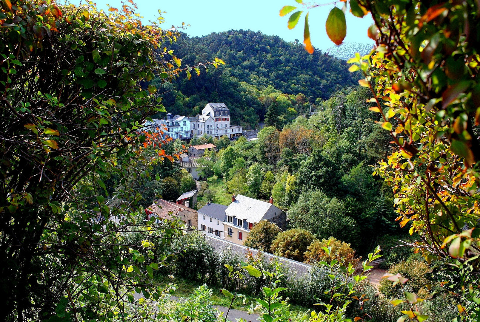 Village au pied de Saint-Nectaire