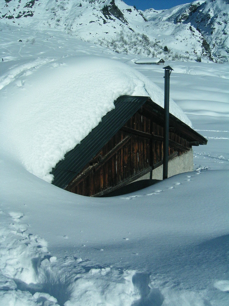 village dans la montagne