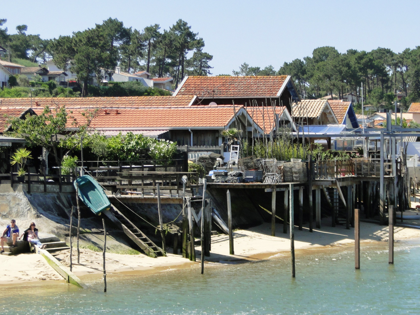 Village de l'Herbe, Cap Ferret photo et image paysages, mers et