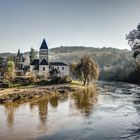 Village du Périgord au bord de la Vézère