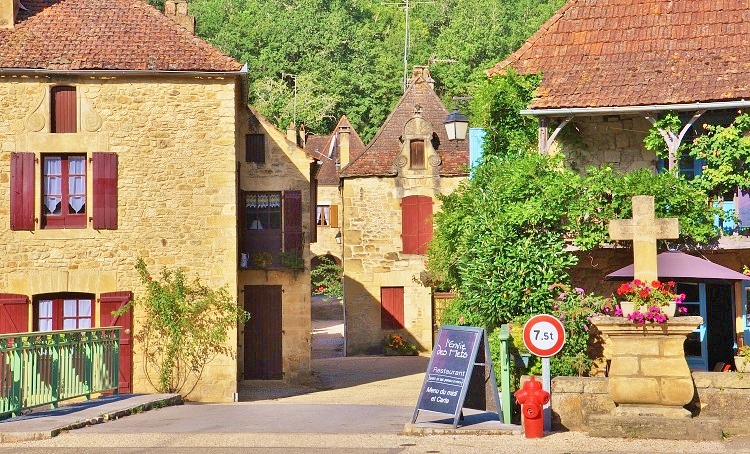 Village du Périgord.