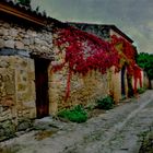 Village en automne