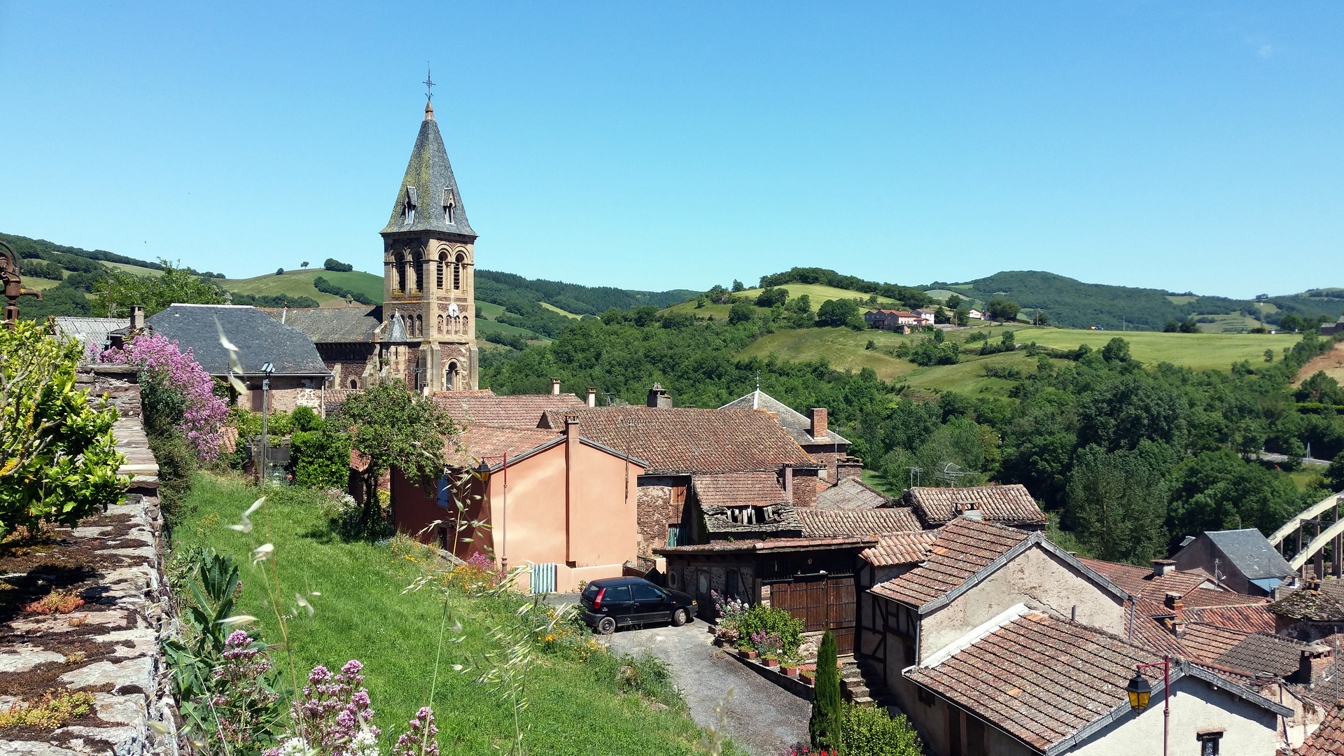 Village en Auvergne.