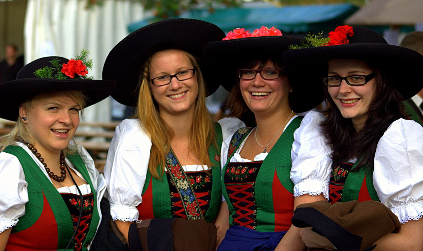 Village feast in Rietz in Tirol