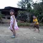 village kids playin