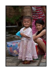 Village Kids Playing