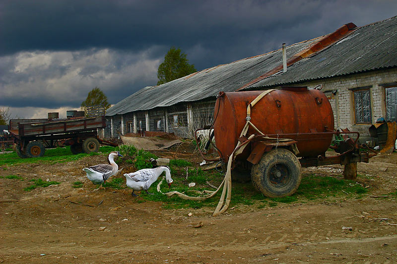 Village. Last inhabitant