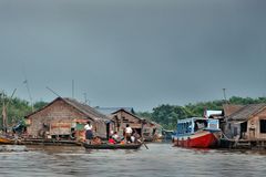 Village life in Chong Khneas