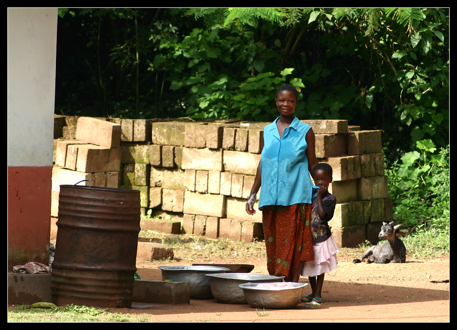 ... Village Life, Tafi Atome, Ghana ...