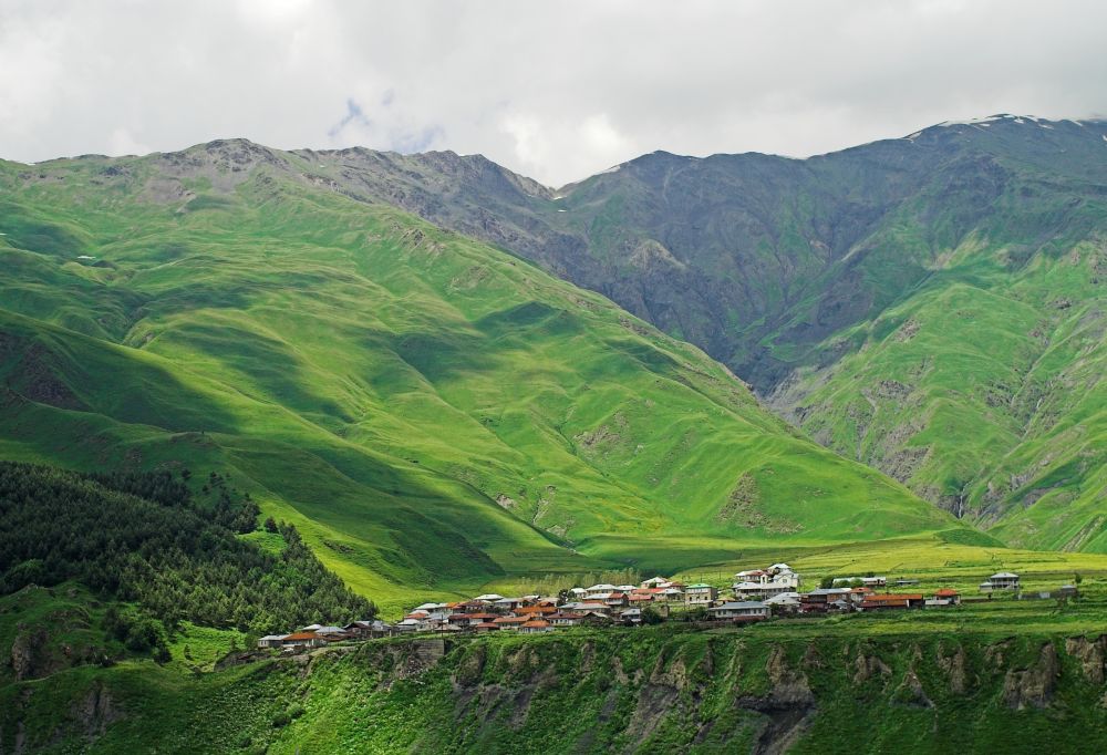 Village near Kasbegi, Georgia