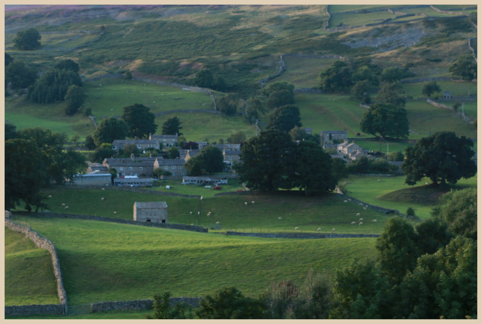 village of healaugh in swaledale