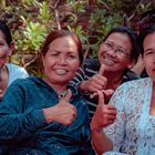 Villager women in Tempekan Sentaka