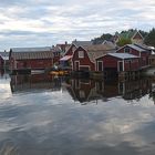 Villaggio nei pressi di Sundsvall,  Svezia Centrale