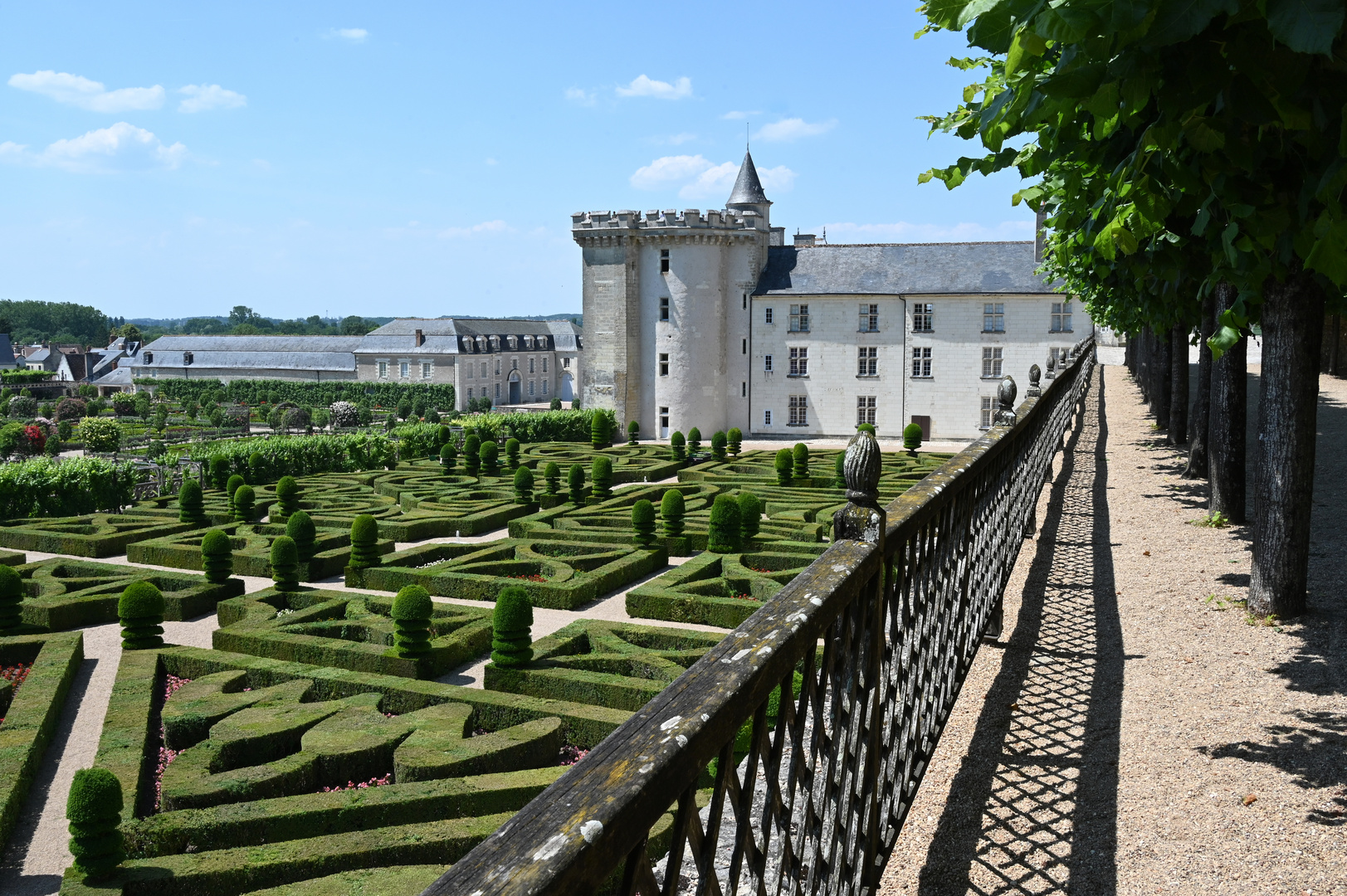 Villandry Durchblick