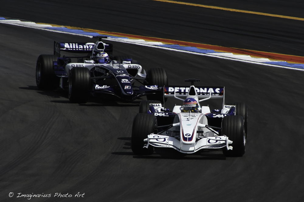 Villeneuve & Rosberg - Hockenheim 2006