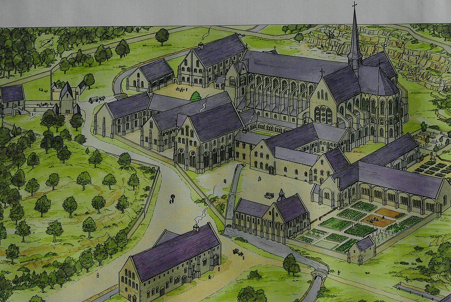 Villers Abbey in 1300