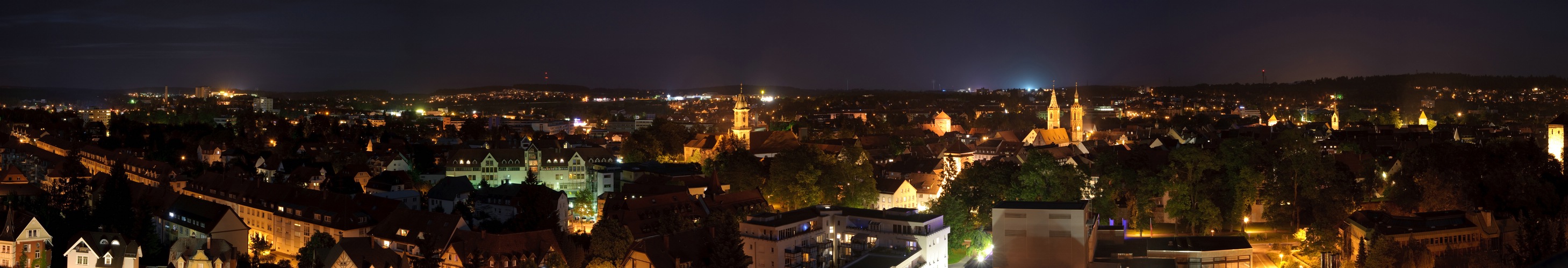 Villingen bei Nacht