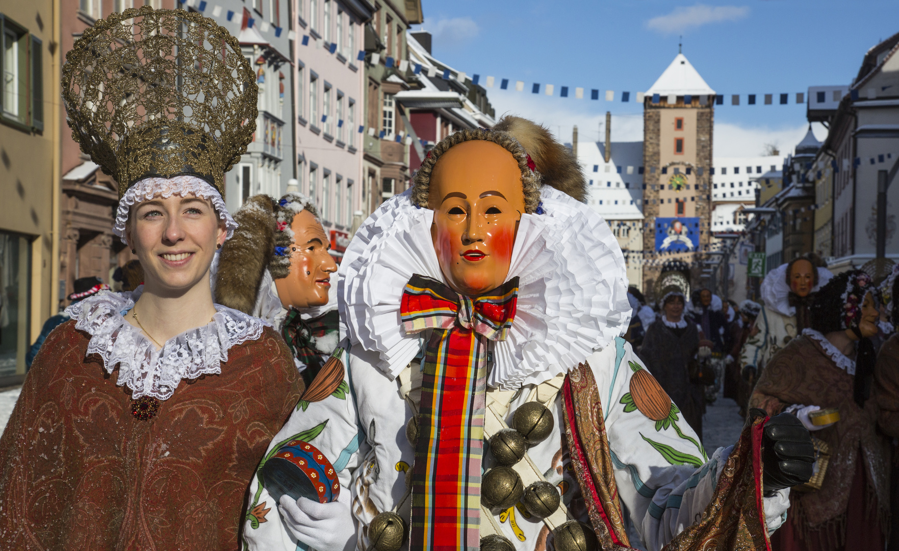 Villinger Fasnet-Paar