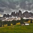 Villnößer Geisler in Wolken