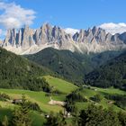 Villnösstal im Abendlicht