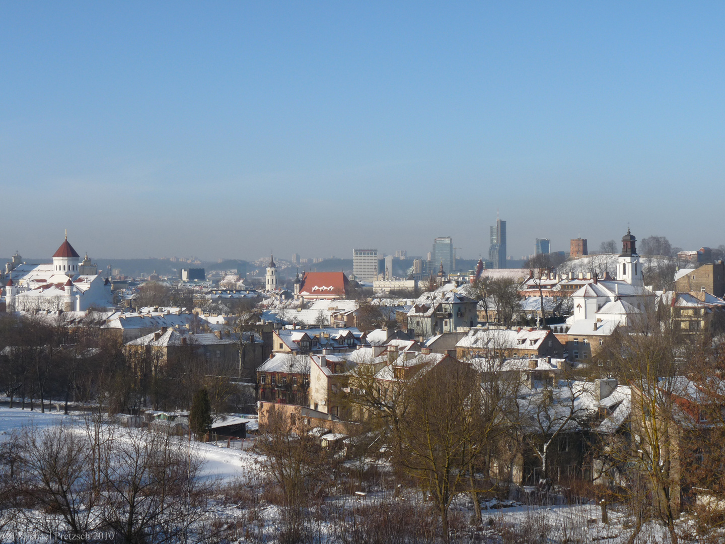 Vilnius im Winter 2009/2010