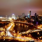 Vilnius in der Nacht