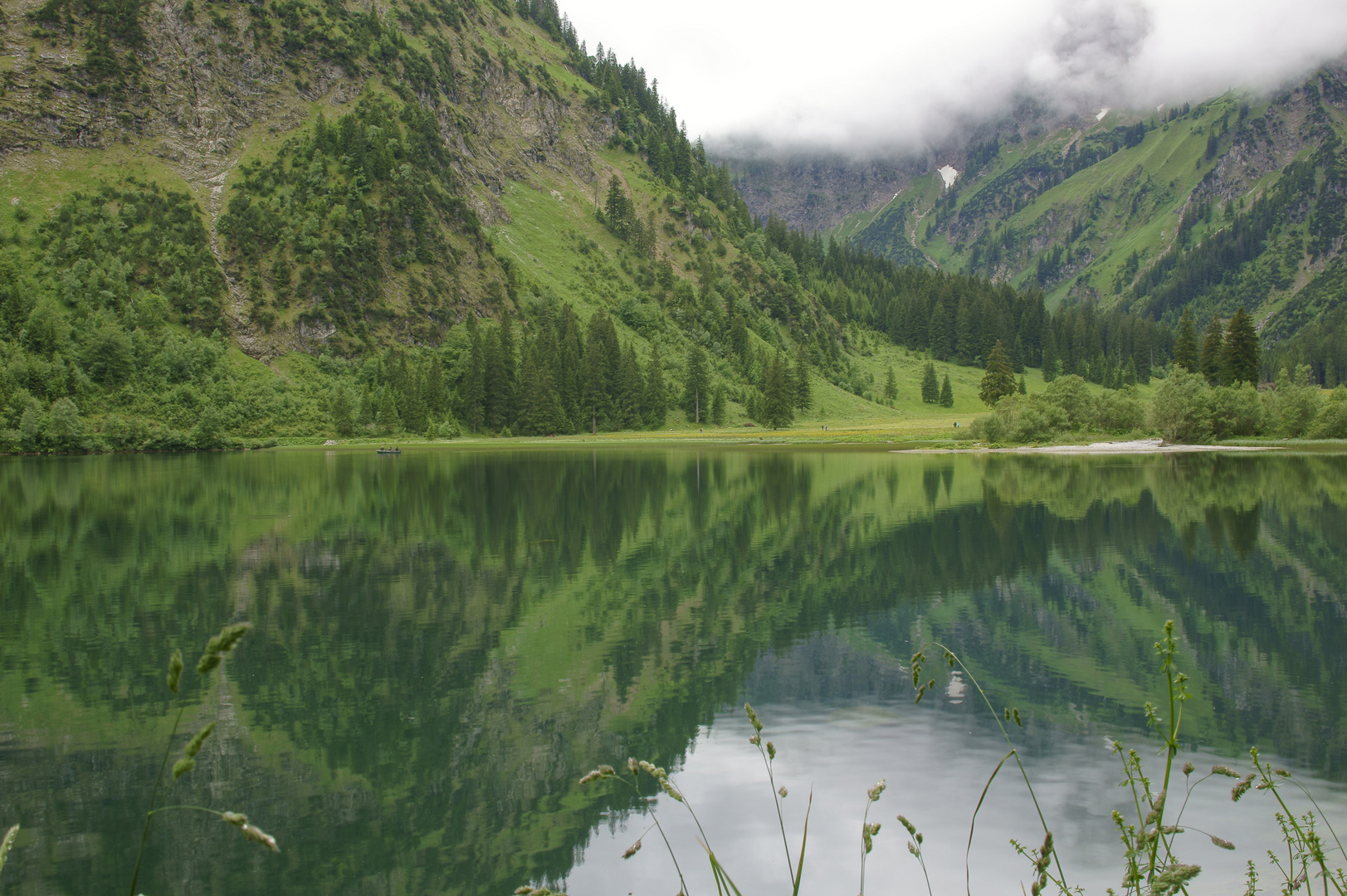 Vilsalpsee - Blick Richtung Vilsalpe