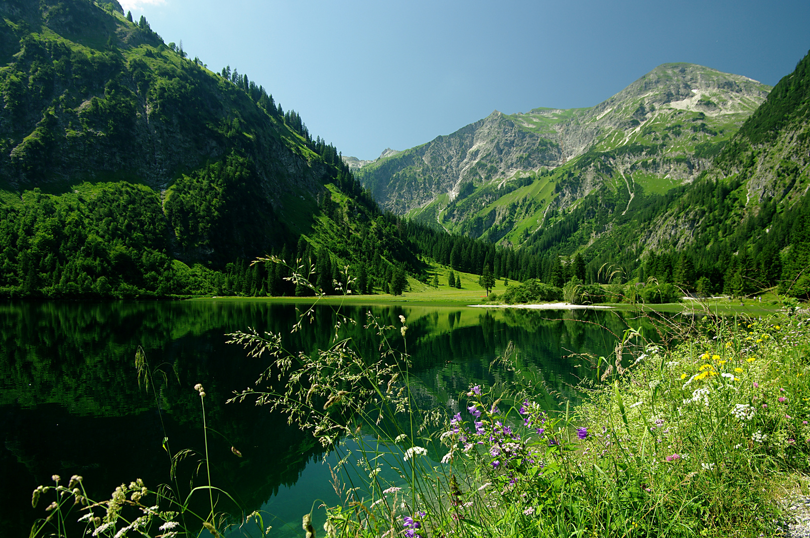 Vilsalpsee im Tannheimer Tal