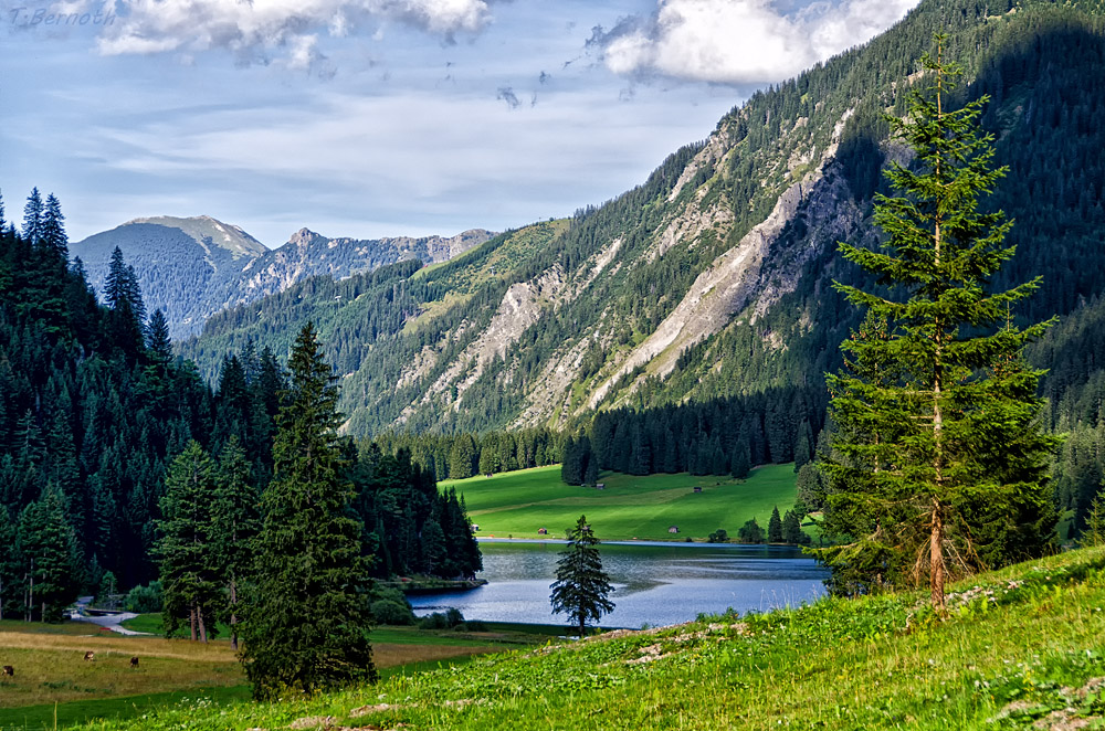 Vilsalpsee im Tannheimer Tal (Östereich)