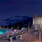 Vineyardhotelcastle Villa Antonio by night at Orebic Croatia