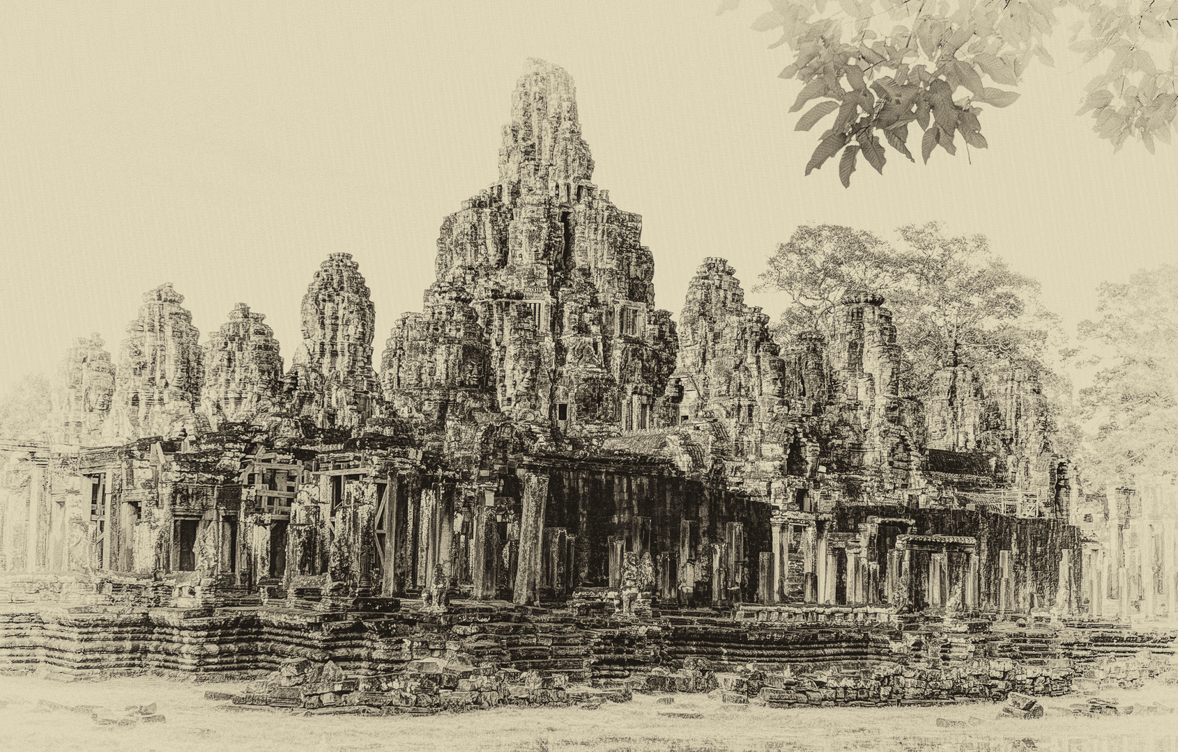 vintage Bayon