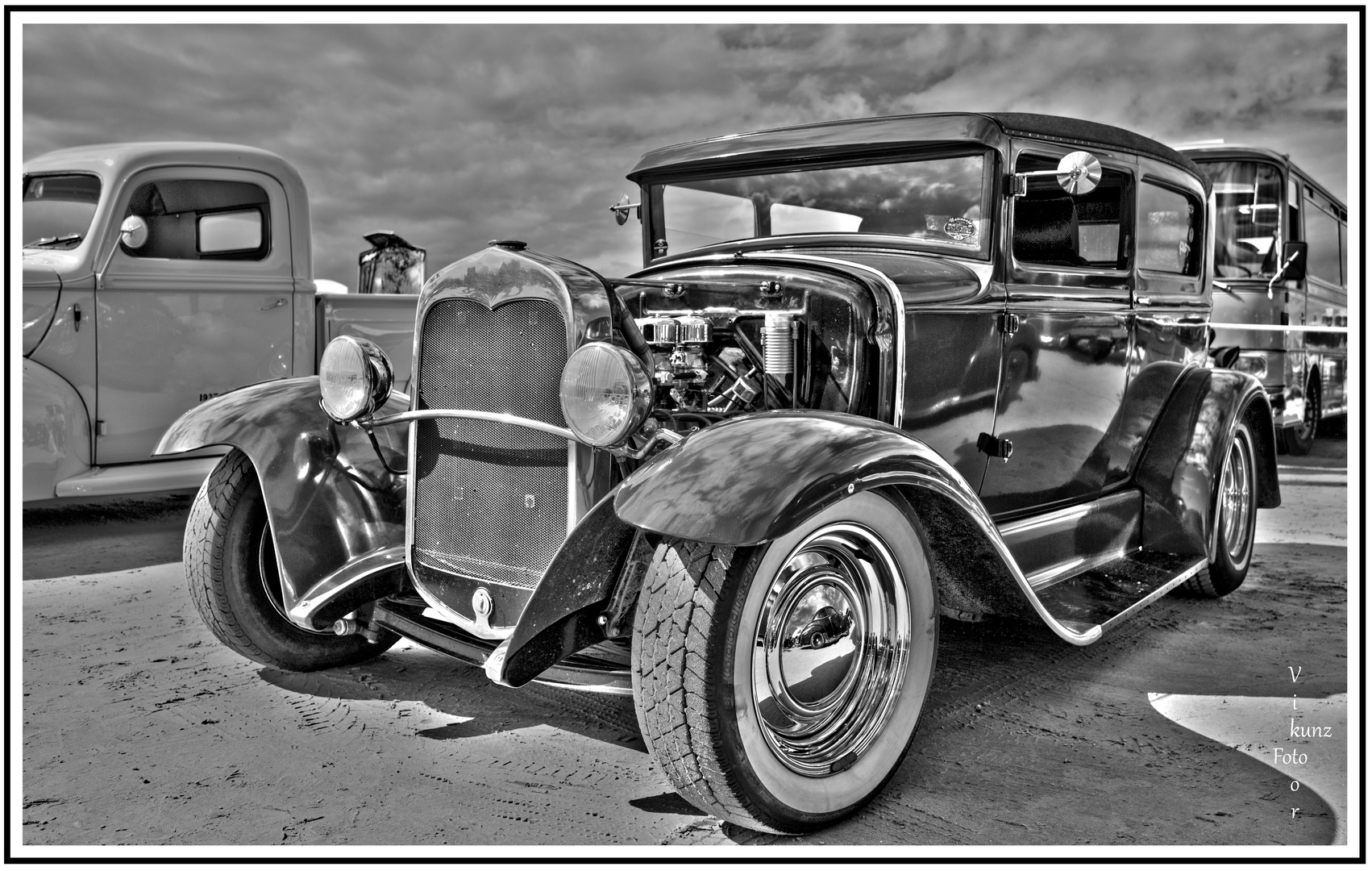   vintage car HDR