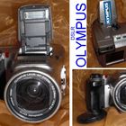 VINTAGE - Olympus DSLR Kamera mit SM-Speicherkarte