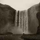 Vintage Skogafoss 